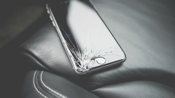 A Phone brought into us for a screen repair